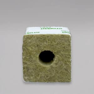 Grodan Kulturblock, kleines/gro&szlig;es Loch, 7,5 x 7,5 x 6,5cm