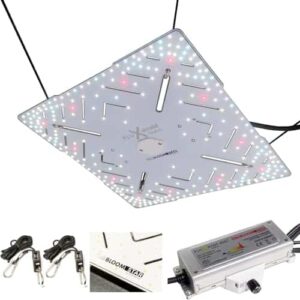 Bloomstar by Crescience FLUXshield Babo 450E cSpec Enhanced Pflanzenlampe Vollspektrum Grow Light für Indoor Anbau mit Samsung und Osram LED