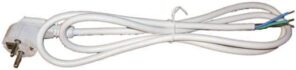 Netzstecker mit 3-poligem Stromkabel 0,75mm² Stromversorgung