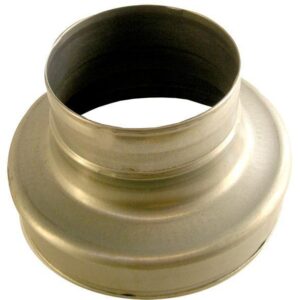 Metall Reduzierstück Ø200mm auf Ø125mm - hochwertiges Verbindungsteil