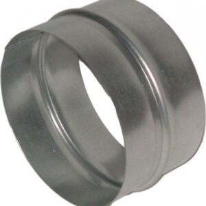 Verbindungsstück Ø100mm Metall - ideal für Lüftungsinstallationen