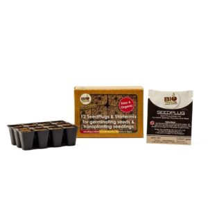 BioTabs Seedplugs & Startermix NEU Anzuchtwürfel für Stecklinge Keimung Grow