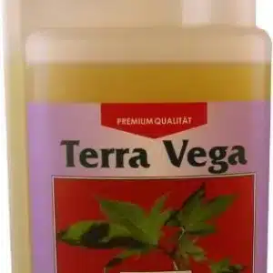 Canna Terra Vega 1 Liter. Innovativer Erdenflüssigdünger für ein kraftvolles Pflanzenwachstum auf mineralischer Basis.