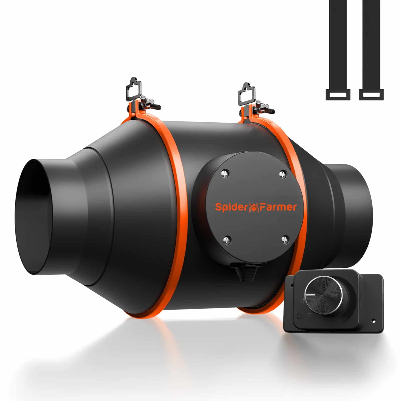 100mm Inline-Kanalventilator mit Geschwindigkeitsregler