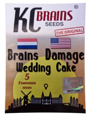Brains Damage Wedding Cake