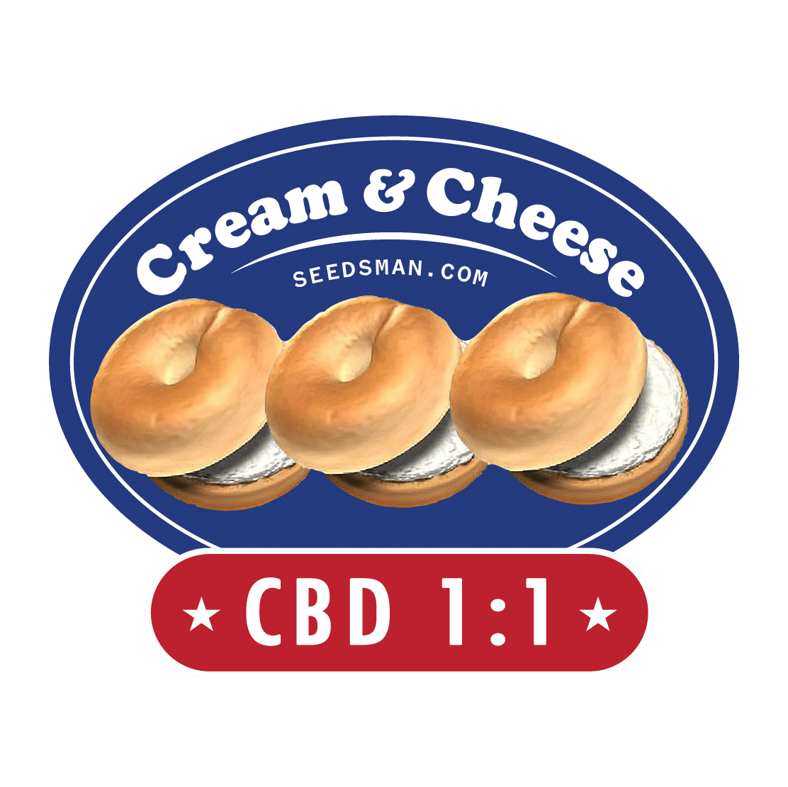 Cream & Cheese CBD 1:1