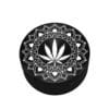 Grinder Metal Design Tribal Leaf 40 mm
