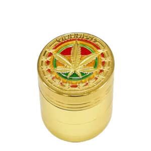 Grinder Pollinator Metal Rasta Gold 40 mm