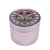 Grinder Pollinator Metal Rasta Silver 52 mm