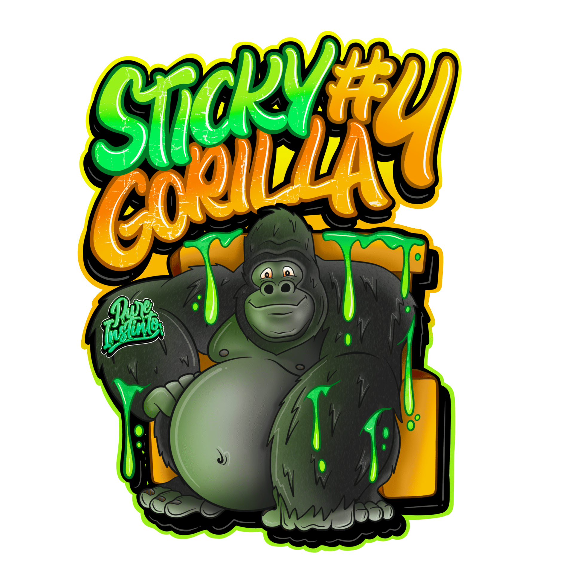 Sticky Gorilla #4