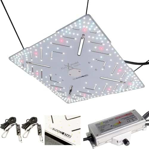 Bloomstar by Crescience FLUXshield Babo 450E cSpec Enhanced Pflanzenlampe Vollspektrum Grow Light für Indoor Anbau mit Samsung und Osram LED