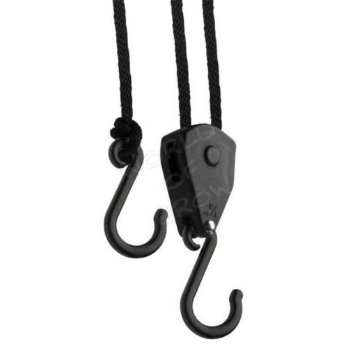 Rope Ratchet 1/8″ Lichtaufhängung 2er-Set mit Metallkarabiner NEU Light Hanger