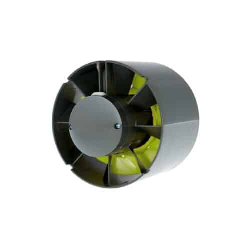 Garden Highpro Lüfter 100mm Inline Axiallüfter 15 Watt | 106 m³/h | Rohrlüfter
