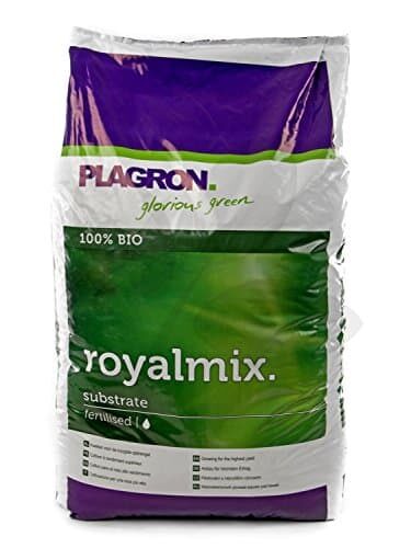 Plagron Royal Mix 50 Liter biologische Pflanzenerde mit Perlite vorgedüngt Grow