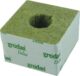 Steinwollblock mit Loch 10cm – 4cm – optimales Verhältnis von Luft und Wasser