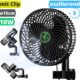 Ventilator Umluftventilator ø15cm 10W mit Clip Lüfter 3-Stufen Fan für Growbox