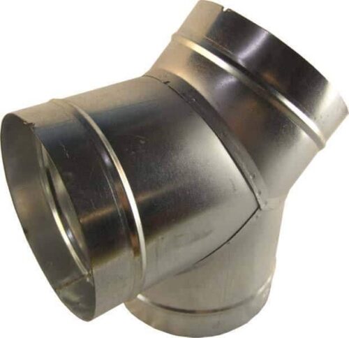 Y-Stück Ø160mm Metall – mit niedrigem Luftwiderstand