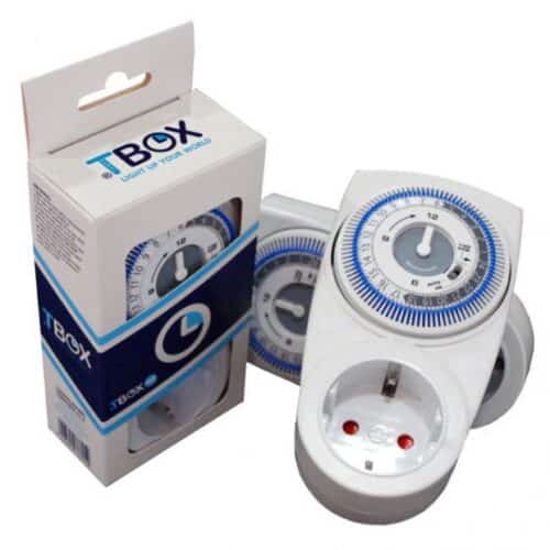 Zeitschaltuhr TBOX 1M – mechanisch 24 Stunden Schaltung